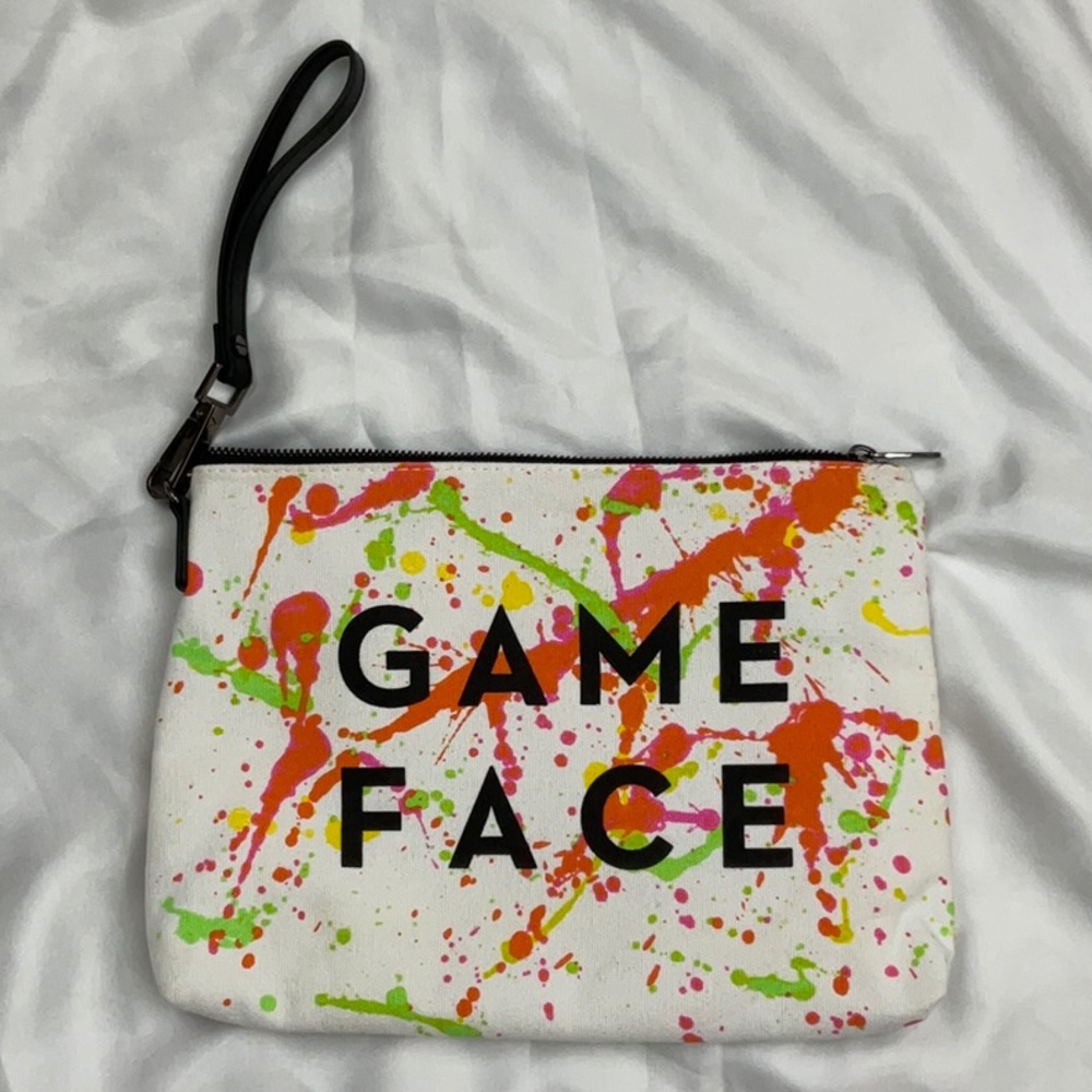 Milly + Beauty.com Collab Game Face Paint Splatter MakeUp Bag
